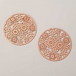 Estampe N°09 Rond 32 mm Cuivre