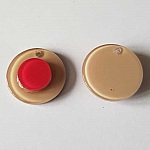 Breloque Ronde 18 mm 05 Bi Couleur