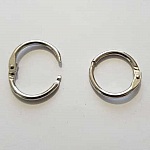 Anneau de reliure rond argent 37 mm