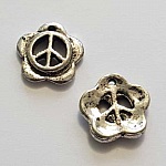 Breloque Peace & Love N°11 Argent