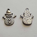 Breloque père noël N°03 Argent