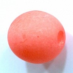 Perle Polaris Mat Ronde 16 mm padparadscha 01 x 1 Pièce