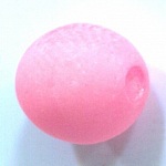 Perle Polaris Mat Ronde 20 mm Light Rose 01 x 1 Pièce