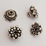 Perle divers en métal argenté 033 argent