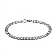 Armband N°04 i 304 rostfritt stål, 20,5 cm