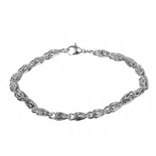 21,5 cm rostfritt stål armband N°06 i 304