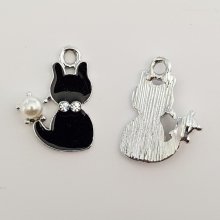 Katt charm N°13 X 5 stycken