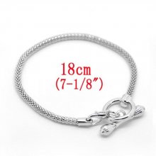 Europeiska Toggle armband 18cm
