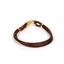 Europeiskt dubbel Uni Coffee Armband