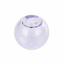 1 rund glaskula för att fylla 16mm Purple