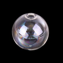 1 Glaskula 20mm AB Genomskinlig för fyllning