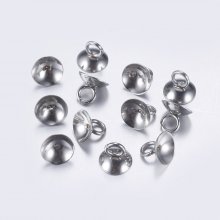 5 Rund glasskål för bollar N°02.