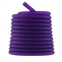 1 meter Pvc Hollow cord 3 mm Lila