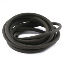 1 meter Pvc-hålig sladd 5 mm brun