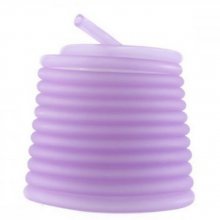 1 meter Pvc-hålsnöre 5 mm lila