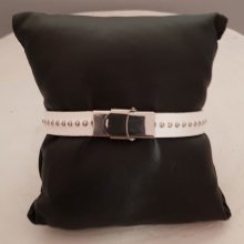 Läder T-Moro Ball 10 mm med nickelfri bollkedja per 20 cm