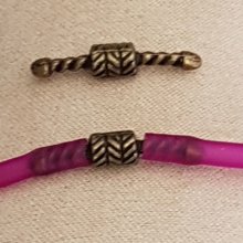 Håligt Pvc-snörspänne 3 mm