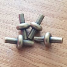 Lås i brons för ihåliga PVC-snören 6,5 mm