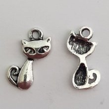 Cat charm N°16 x 10 stycken