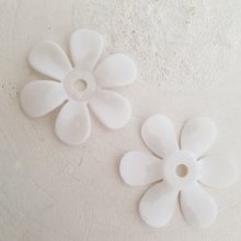 Syntetisk blomma N°01 vit