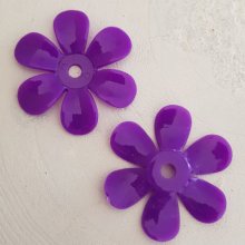 Syntetisk blomma N°01 Violett