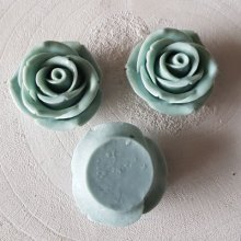 Syntetisk blomma N°02-02 mörkgrå