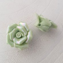 Blomma 15 mm N°02-10 Turkosgrön