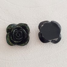 Syntetisk blomma 20 mm N°05-03 Svart