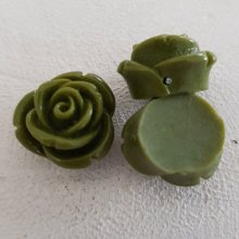 Syntetisk blomma 13 mm N°01-09 Khaki