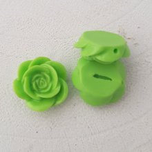 Syntetisk blomma 17 mm N°04-24 Ljusgrön