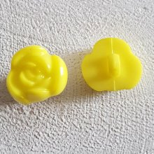 Knapp fantasi, barn, spädbarn Blomsmönster N°01-12 Gul 02