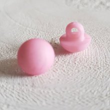 Fantasiknappar för barn och bebisar Demi Boule mönster N°04-06 Rosa