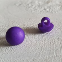Fantasiknappar för barn och spädbarn Halva bollmönstret N°04-08 Lila