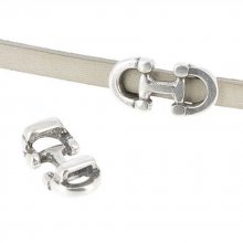 5 mm Zamakgenomföring N°01 Silver