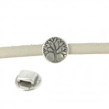 5 mm Zamakgenomföring N°06 Silver