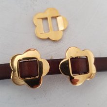 10 mm Zamakgenomföring N°01 Guld