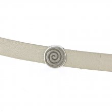 10 mm Zamakgenomföring N°06 Silver