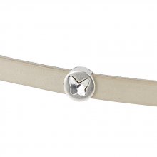10 mm Zamakgenomföring N°27 Silver