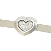 10 mm Zamakgenomföring N°52 Silver