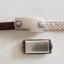 13 mm Zamak Passage N°20 Silver