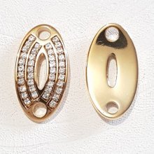 04 mm Zamakkontakt N°03 Guld