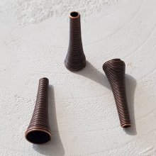 Spiralformad kotte N°01 X 2 stycken koppar.