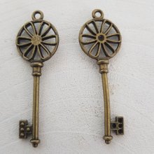 Nyckel charm N°04 brons