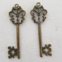 Nyckel charm N°06 brons