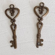 Nyckel charm N°21 brons
