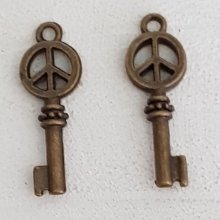 Nyckel charm N°22 brons