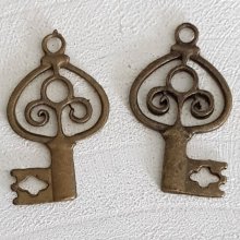 Nyckel charm N°27 brons