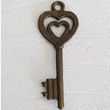Nyckel charm N°28 brons