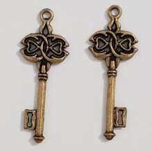 Nyckel charm N°30 brons