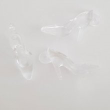 3 sko berlocker N°33 Transparent